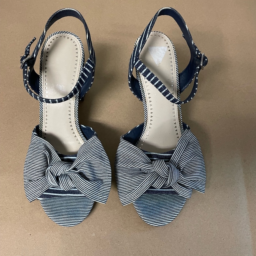 New circus striped heels